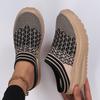 Women Casual Shoes Slip On Loafers Fashion Comfortable Breathable Slippers Female Platform Height-Increasing Footwear