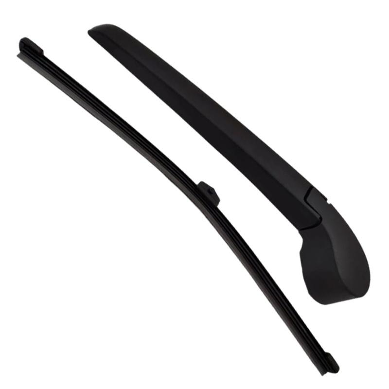 For BYD Yuan Plus Atto 3   2024 Black 3Pcs Car Rear Windshield Windscreen Wiper Arm Blade Set  Accessories Black