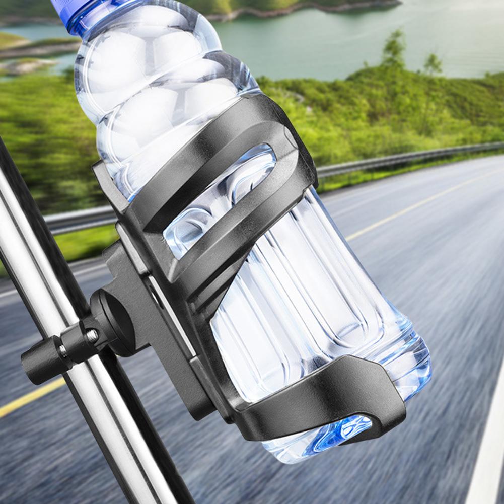 Drinking Cup Bracket Motorcycle Drinking Cup Holder Detachable Riding Mirror Handlebar Water Bottle Cup Holder for Riding Travel