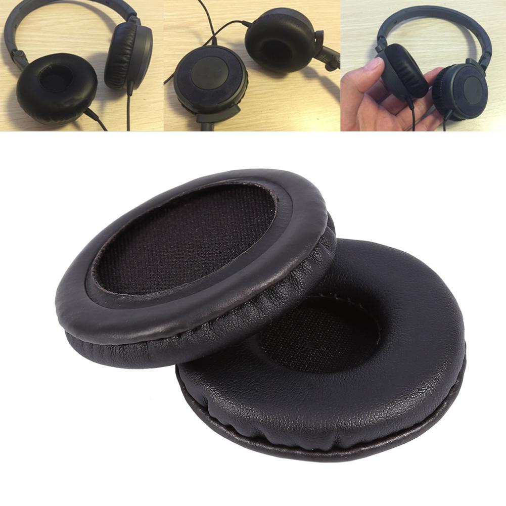 Soft Replacement Ear Pads Cushion PU Leather Soft Foam For Headset Headphone For AKG