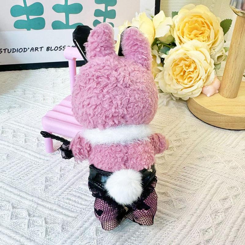 Sexy Oblečení pro 17cm Panenky Idol Labubu Plyšové Oblečení pro Panenky Kawaii Doplňky Korea Kpop Exo Mikina Oblečení Outfit Bez Panenky