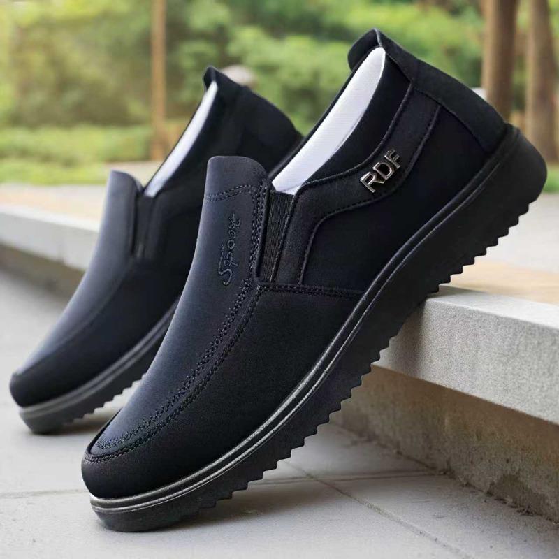 Men's Casual Shoes, Breathable and Versatile, Single Shoes with Soft Soles, Comfortable