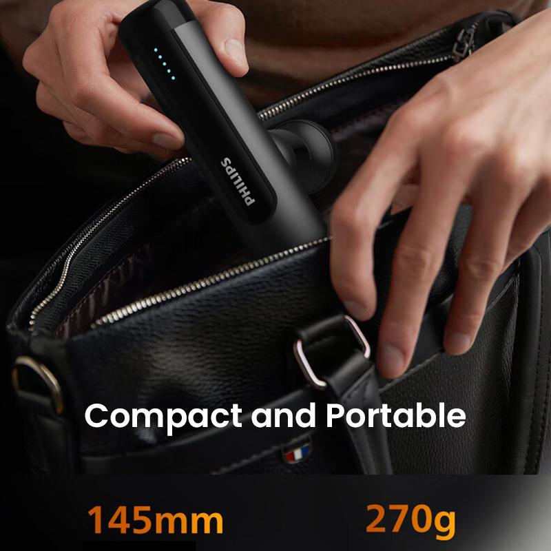 Philips Faszienmassagepistole PPM3105G Faszienmassagepistole Entspannen und Muskelkater lindern