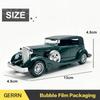 1:36 Alloy Duesenbeg SJ Die cast Vintage Car Model Classic Pull Back Car Miniature Vehicle Replica For Collection & Gift Display