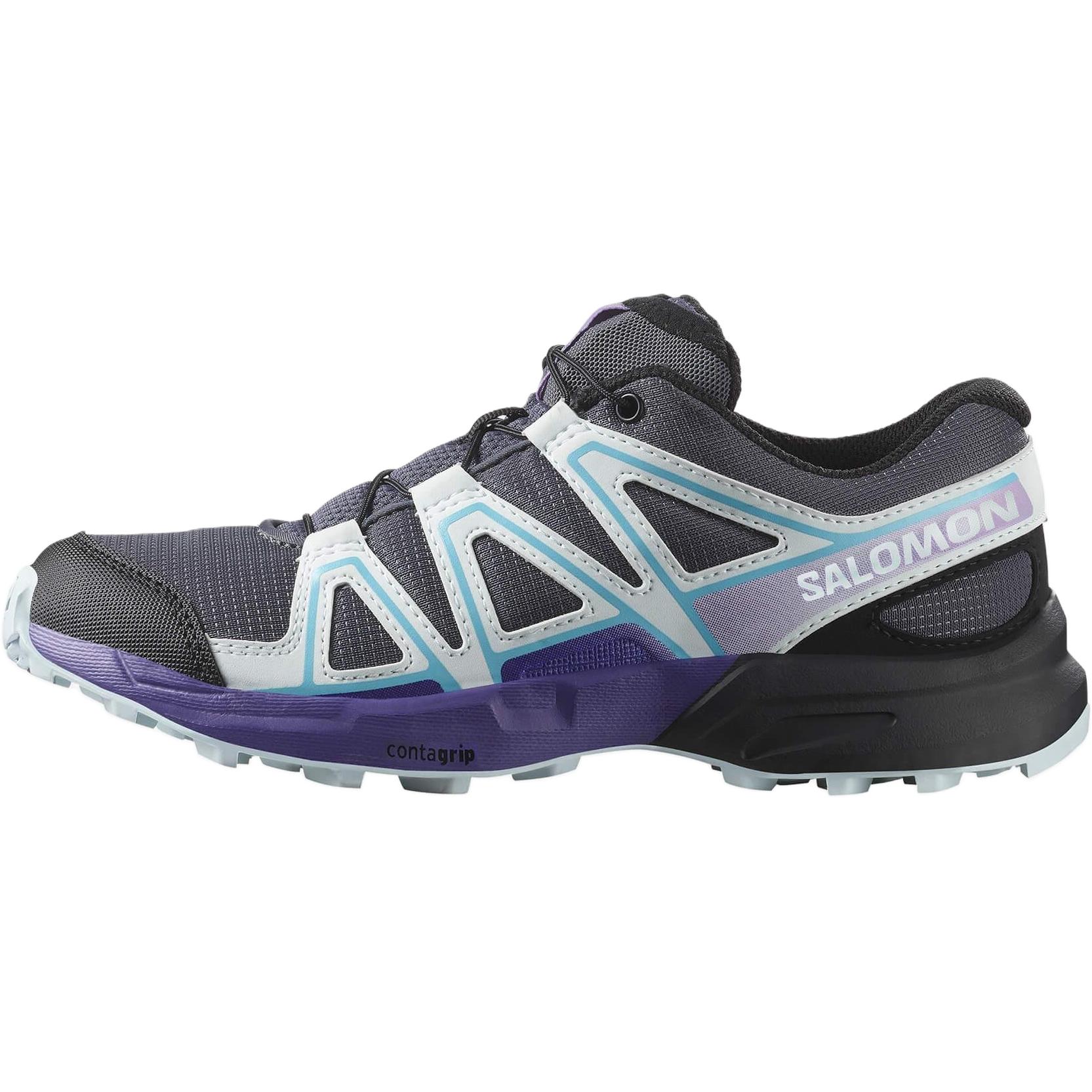 

SALOMON Speedcross Удобные Универсальные Амортизирующие Прочные Низкие Детские Кроссовки для Бега Детские Кроссовки для Бега Черные L47733200 39