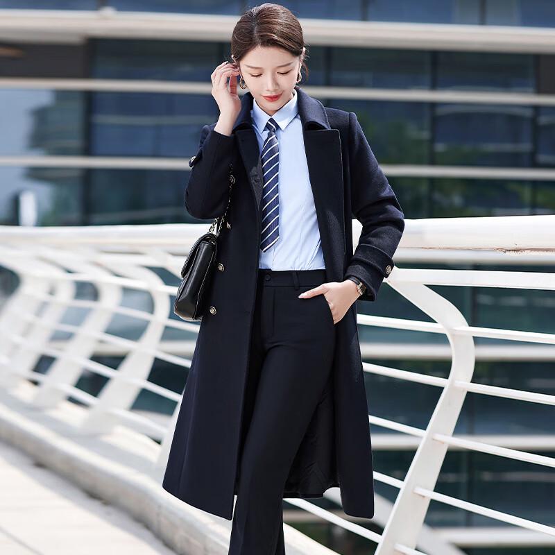 Kaseye Women's Wool Blend Winter Coat