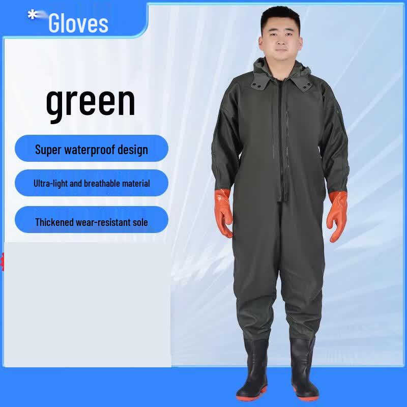 Huaji Full Body Waterproof Rain Waders
