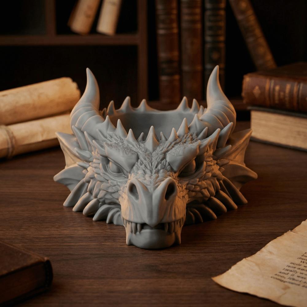 Support de Présentation de Bijoux Drôle Ornements Multifonctionnels Tête de Dragon Chambre à Coucher