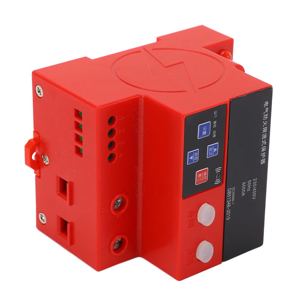 Current Limit Protector Overvoltage Undervoltage Electrical Protective Device DIN Rail 0‑63A AC230/4