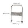 Foldable Flatbed Cart Handle High Performance Steel Folding Hand Truck Handle for Shops and Storage