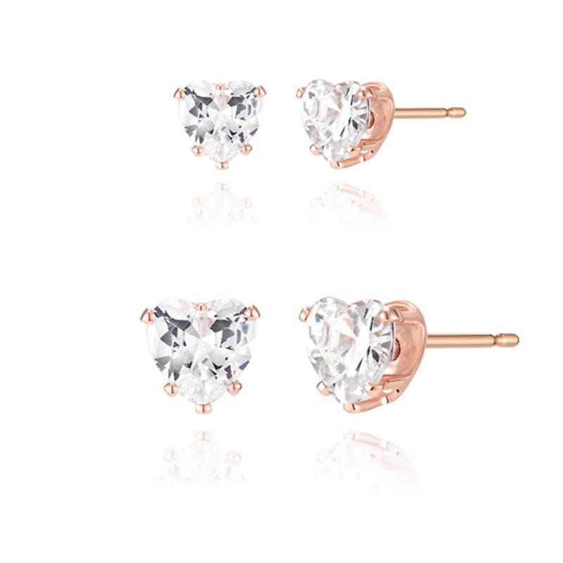 ELLE Jewelry 14K Heart-Q Earrings (Gold Filled) ELGPEE469