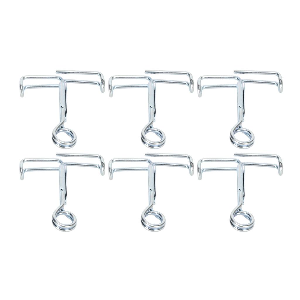 50Pcs Flat Jaw Pinchcocks Stainless Steel Strong Clamping Rustproof Latex Tube Clamps for Chemical S