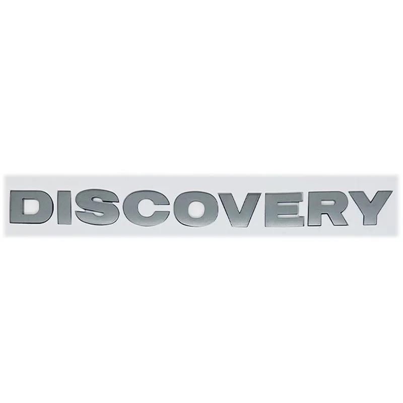 ABS 3D Chrome Car Letters Front Hood Bonnet Logo Badge For Land Rover Discovery Emblem Discovery 4 3 5 2 TD5 Accessories