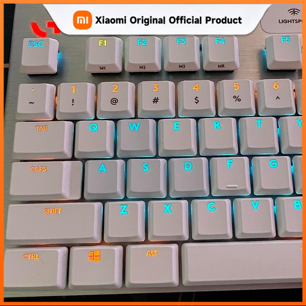 Xiaomi For Logitech Mechanical Keyboard G915\G913 G815\G813\TKL Series Large Set of Backlit Replacement Keycaps Textured Non-Slip