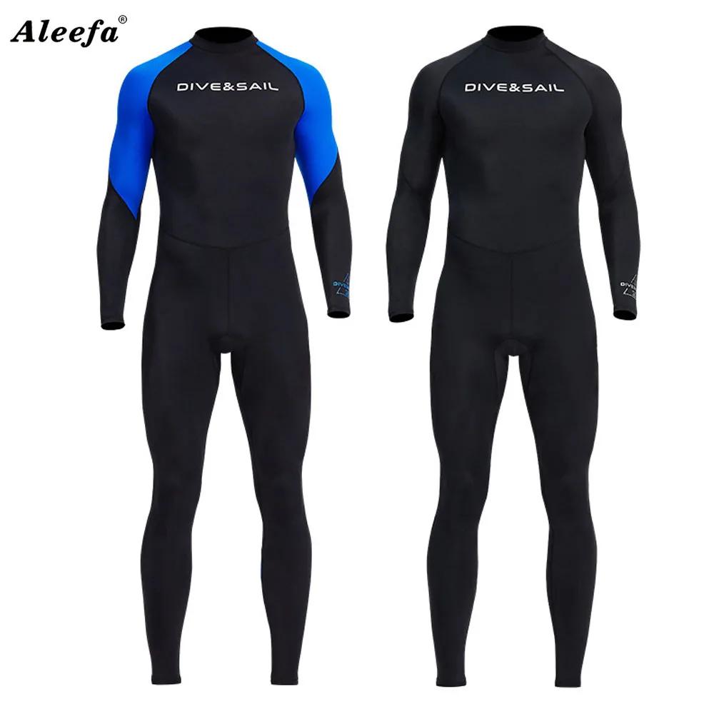חליפת Rash Guard לגברים גלישת שנורקל צלילה גוף מלא בגד ים UV50 הגנה מפני UV שמש
