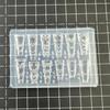 French Lace Chain Flowers 3D Acrylic Mold Swan Nail Art Decorations Diy Silicone Decorated Nail Art Templates Nails Mold Tool