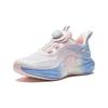 Anta Kids Energy Storage Lightweight Shock Absorption Low Top Running Shoes Kids Running Shoes Pink Blue 322415501-1