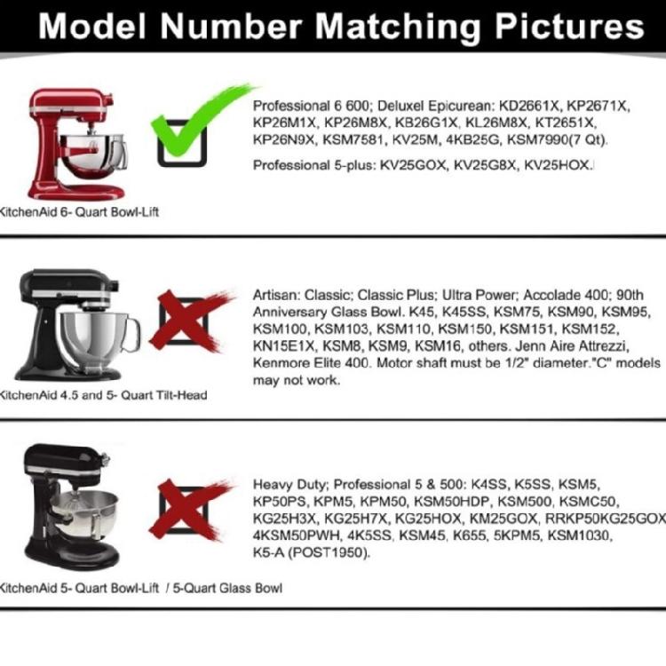 Flex Edge Beater Stainless Steel Flex Edge Paddle Mixer Accessory Replacement
