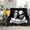 Bud Spencer Terence Hill Wirft Wirft Decke für Kindersofa Reise Wandern Picknick Beding Super Weiche Flanelldecke Geburtstagsgeschenk