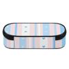 Pen Case Simple Design 300D Polyester Secure Zipper Closure with Main Compartment Mesh Pocket and Pen Slots for Students