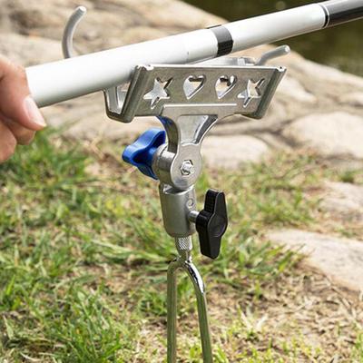 Degrees Adjustable Automatic Fishing Rod Holder Stand Fish Pole Bracket Accessories