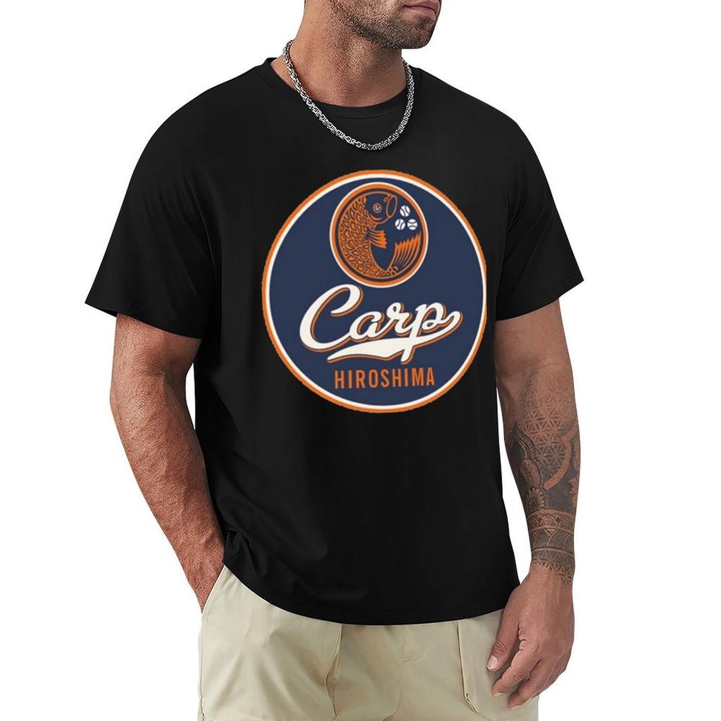 Hiroshima Carp NPB TShirt Vintage Graphic Tee Clothes Mens Designer T Shirt