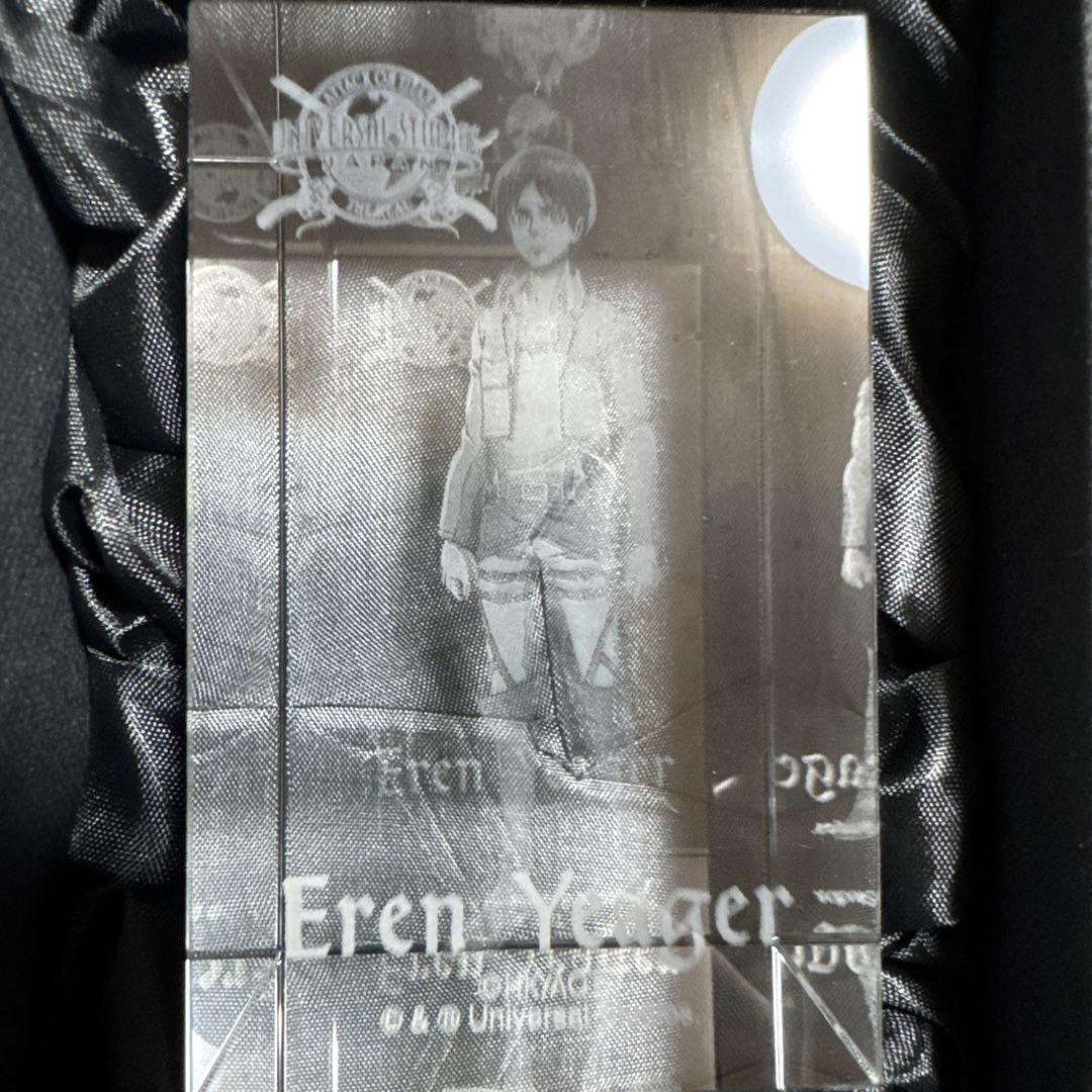 

[USED] USJ Exclusive Attack on Titan Eren Yeager 3D Etching