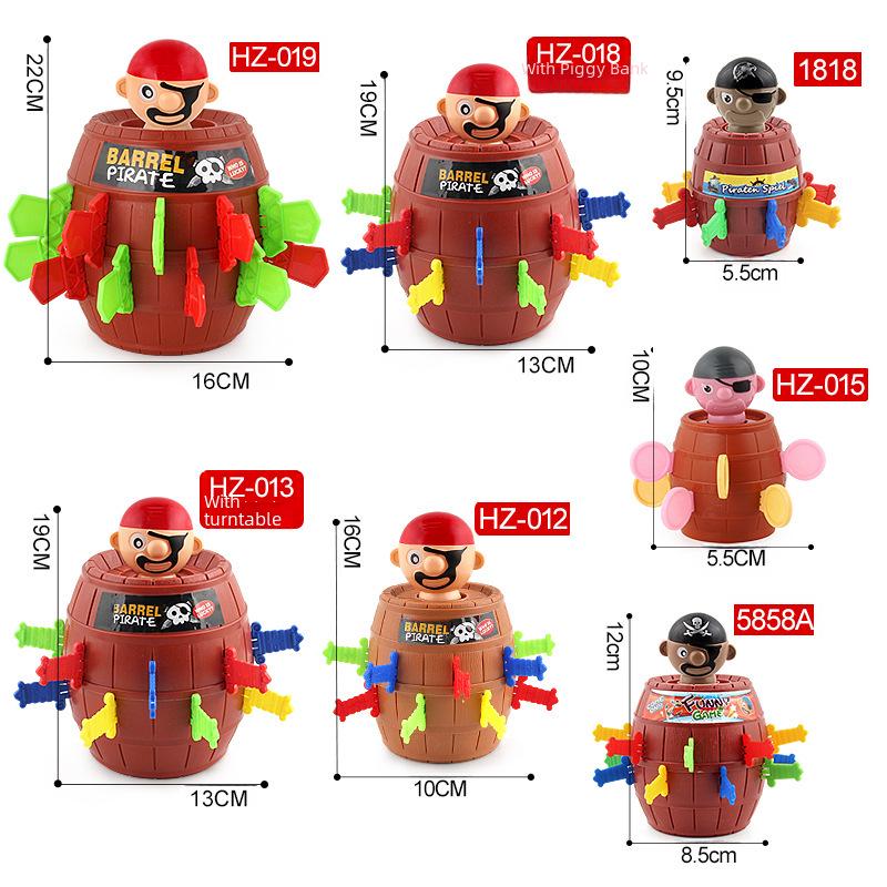 Pirate Barrel Trick Game - Fun and Exciting Board Game for Kids