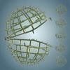 6Pcs Floral Holding Rack Grass Ball Ornament Shelf Decorative Flower Arranging Frame for Wedding Supplies Garden Art Stylish