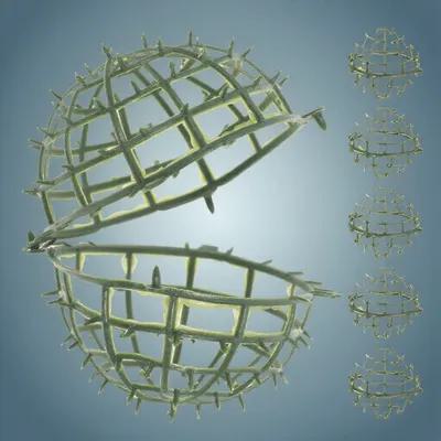 6Pcs Floral Holding Rack Grass Ball Ornament Shelf Decorative Flower Arranging Frame for Wedding Supplies Garden Art Stylish