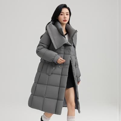 Cotton-padded Clothes Are Fashionable and Versatile, Long Belts Are Simple and Atmospheric, and Women's Jackets Are Warm. Cotton-padded Jackets