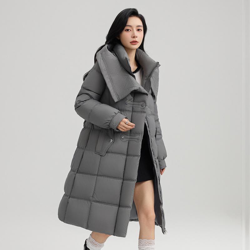 Cotton-padded Clothes Are Fashionable and Versatile, Long Belts Are Simple and Atmospheric, and Women's Jackets Are Warm. Cotton-padded Jackets