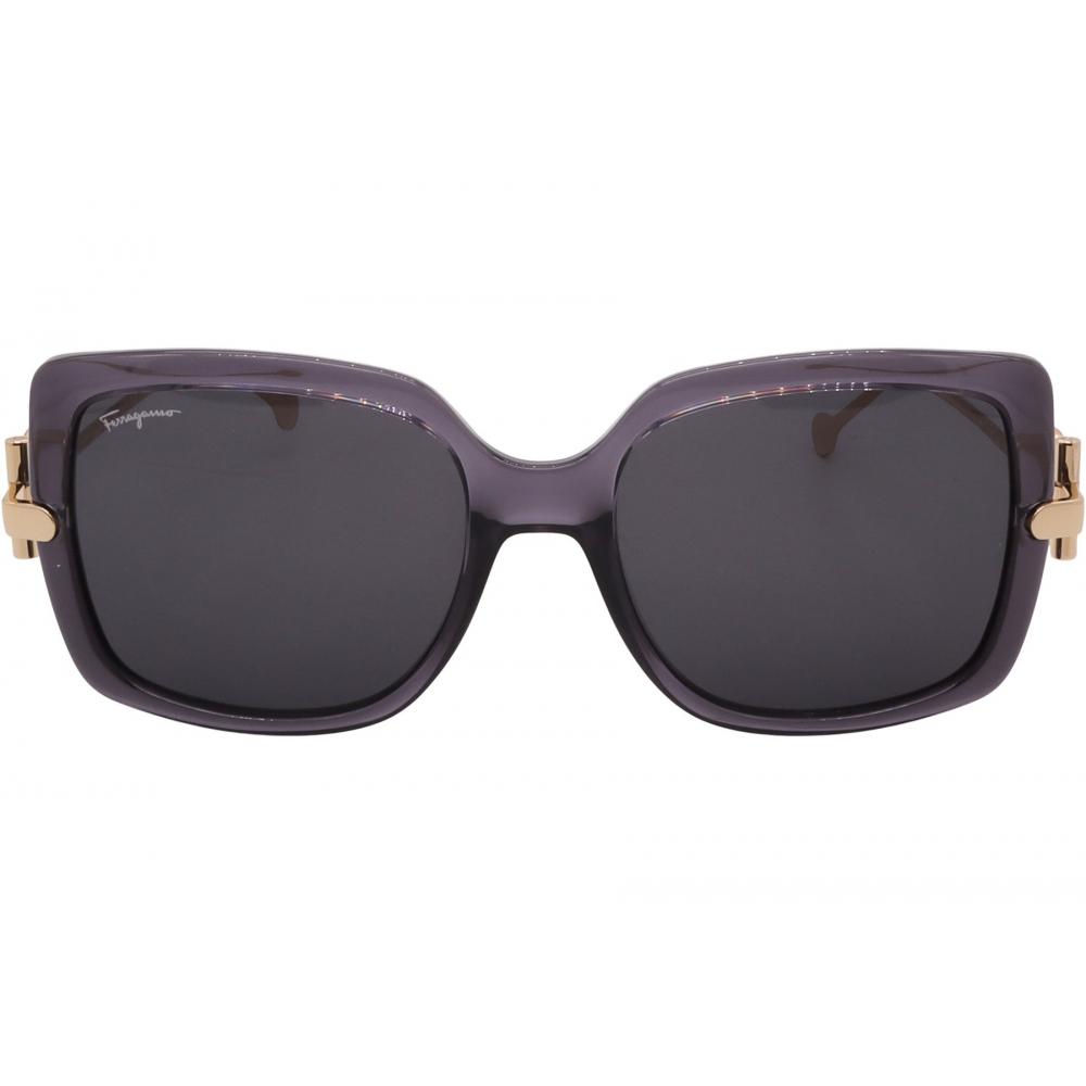 Ferragamo Sonnenbrille Sf913s 057 55 18 140 Nicht polarisiert Grau