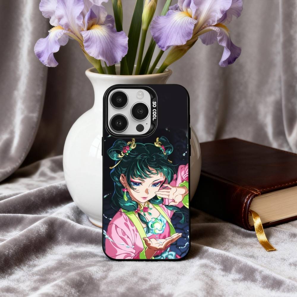T-The Apothecary D-Diaries Phone Case For iPhone17,16,15,14,13,12,11 Plus,Pro Max Black Candy silver phone case iPhone15promax