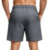 Men's Lightweight Breathable Stretch Athletic Shorts with Elastic Waistband and Multiple Pockets for Outdoor Sports Running Fitness Training
