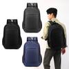 Men's Business Backpack - Simple, Solid Color, Daily Commute or Student Laptop Bag