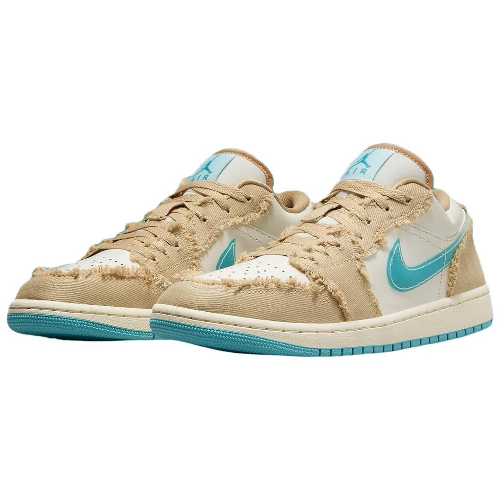 Dámské tenisky Air Jordan 1 Low SE Wave Tan Sesame Glacier-Blue HF4983-252