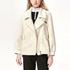 New FILA Velvet Jackets Women's Beige F51W149509F-IV