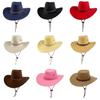 Fancy Hats Cowboy Dress Accessory Wild West Rodeo Texan Texas Adult Decoration
