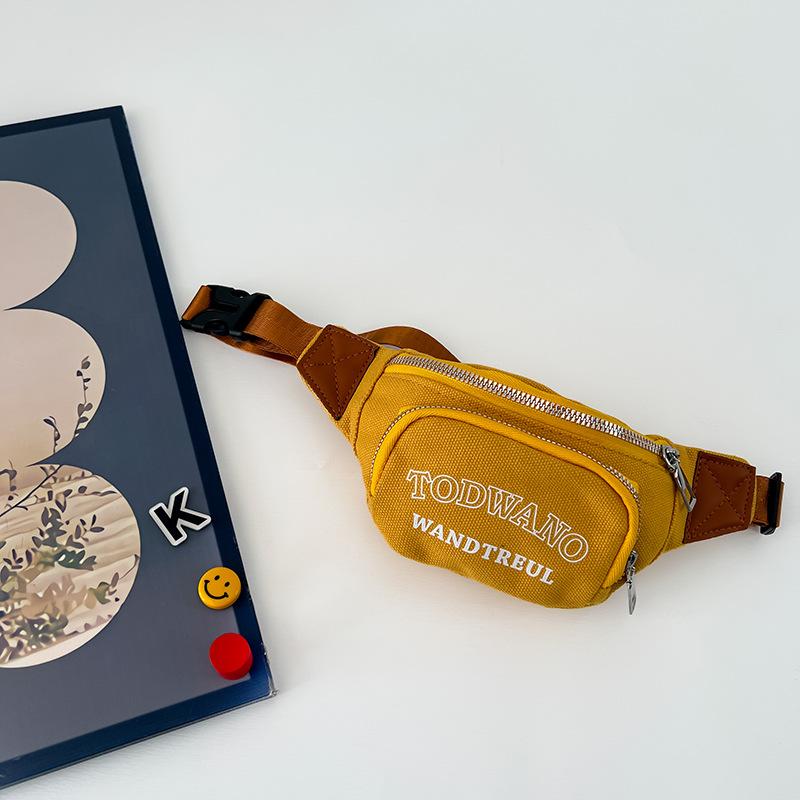 

Школьная сумка поясная сумка новая нагрудная сумка мальчик модный и красивый повседневный универсальный рюкзак для мелочи сумка-мессенджер для мелочи жёлтый