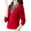 Women S Fashion Fake Two Piece Long Sleeve T Shirt For Mom Casual Base Layer