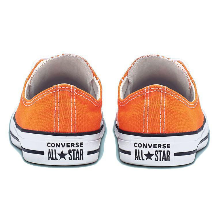 Converse Chuck Taylor All Star Seasonal Color Low Top Canvas Shoes Unisex Sneakers Orange Yellow 164937F