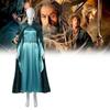 Exquisite Blue Cosplay Dress Set For Elven Princesses Perfect For Fantasy Themed Events And Celebrations