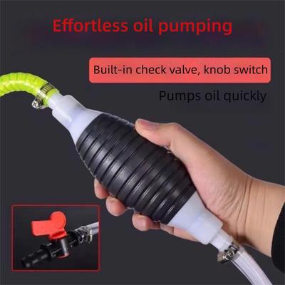 Portable Hand Suction Pump Multi-function Manual Siphon Pump High Quality Transfer Pump  Universal