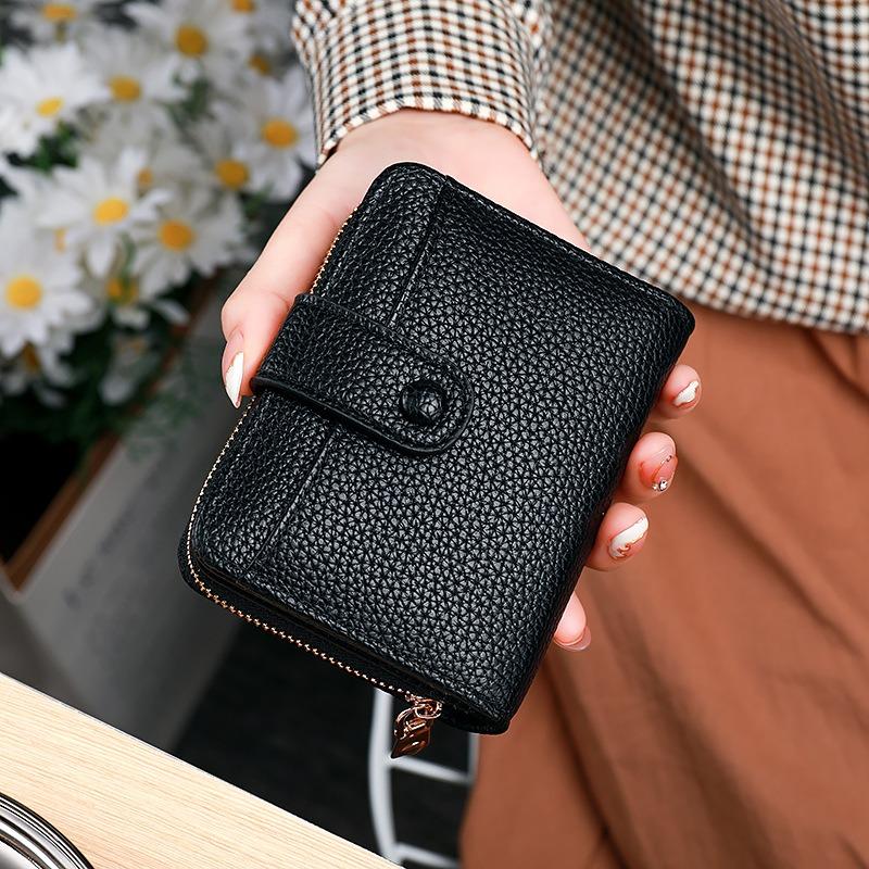 New Women's Short Wallet Women's Organ Card Bag Multi-Card Position Fashion Card Holder ID Card