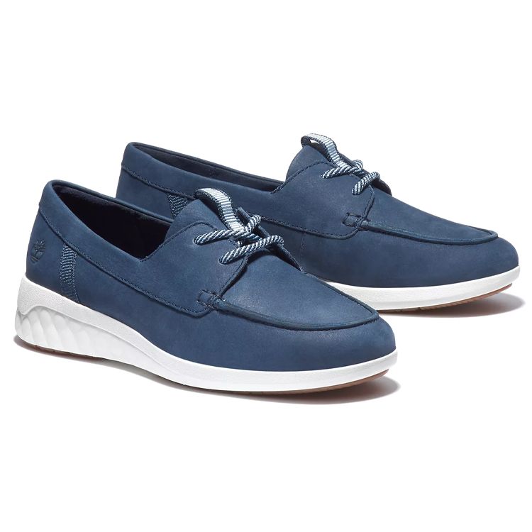 Timberland Bradstreet Ultra Casual Durable Low-Top Running Shoes Women sneakers Navy-Blue A2GPK019