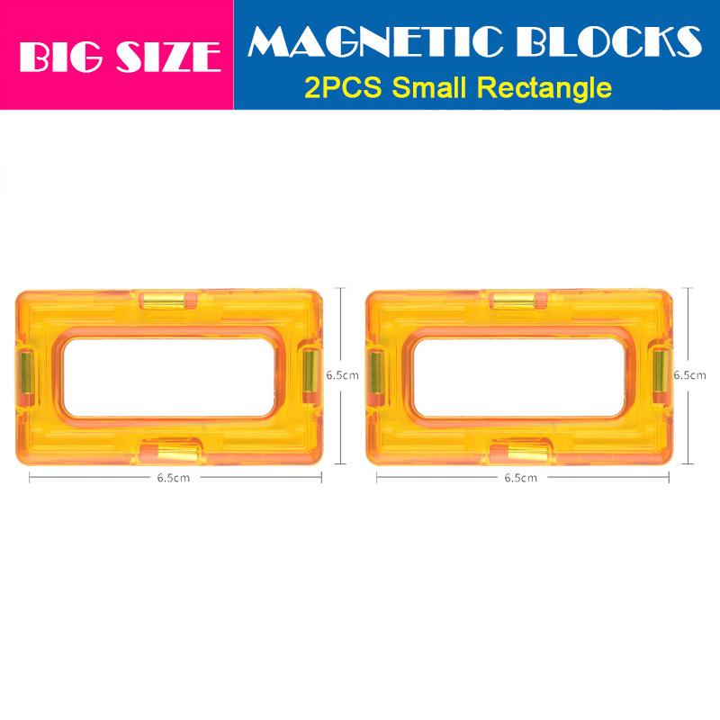 

Big Size Magnetic Designer Kids Magnet Building Blocks Accessories Educational Constructor Toys For Children Holiday Gifts
