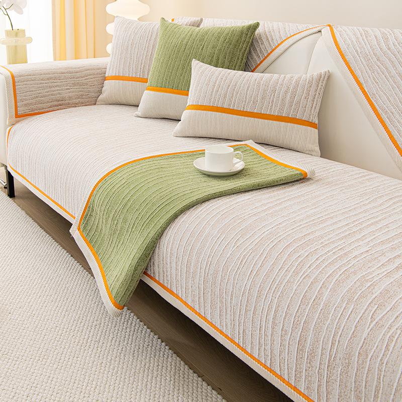 Four Seasons Universal Sofa Cushion Non-Slip Sofa Cushion Modern Entry Lux Style High-End Sofa Back Towel