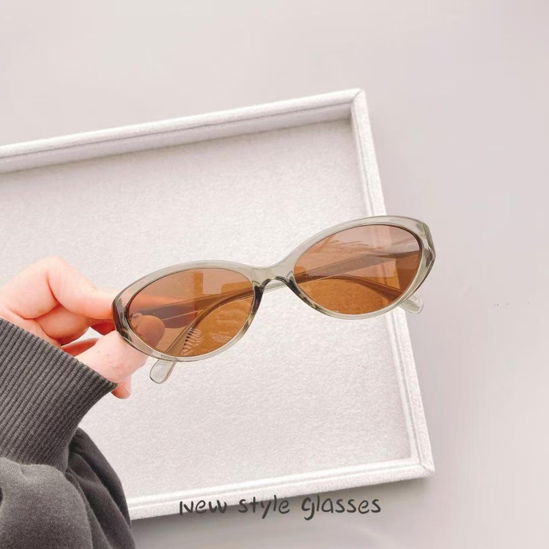 

New Style Fashion Sunglasses Korean Style Oval Shape Women s Sun Glasses Holiday Travelling Female Sunglass