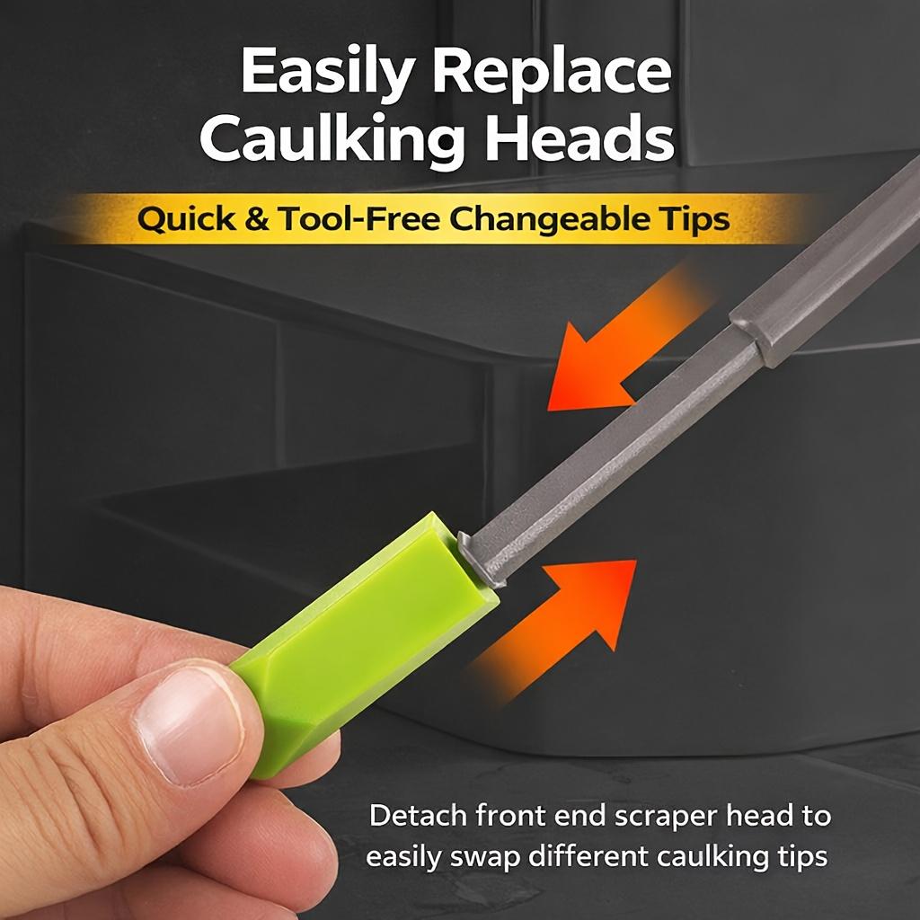 Multi Angle Sealant Scraper, Plastic Angle Joint Filling Tool, Tile Gap Removal Scraper, Bathroom Kitchen Tile Gap Filling Kit